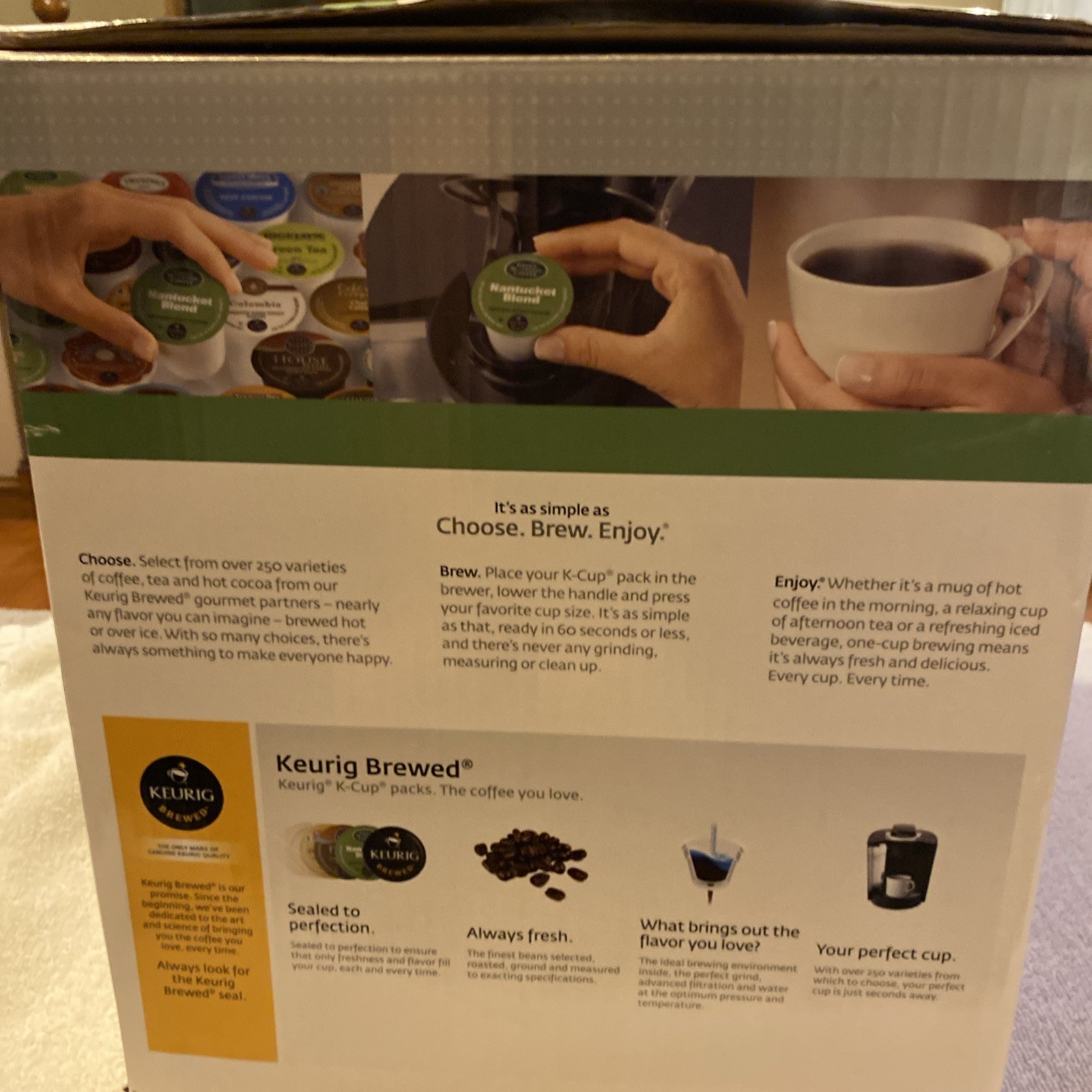 keurig coffee maker Original Box