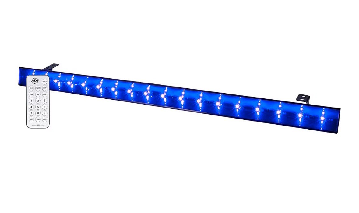 ADJ ECO UV Bar Plus IR - ONLY HALF THE BAR LIGHTS UP - FOR PARTS/REPAIR