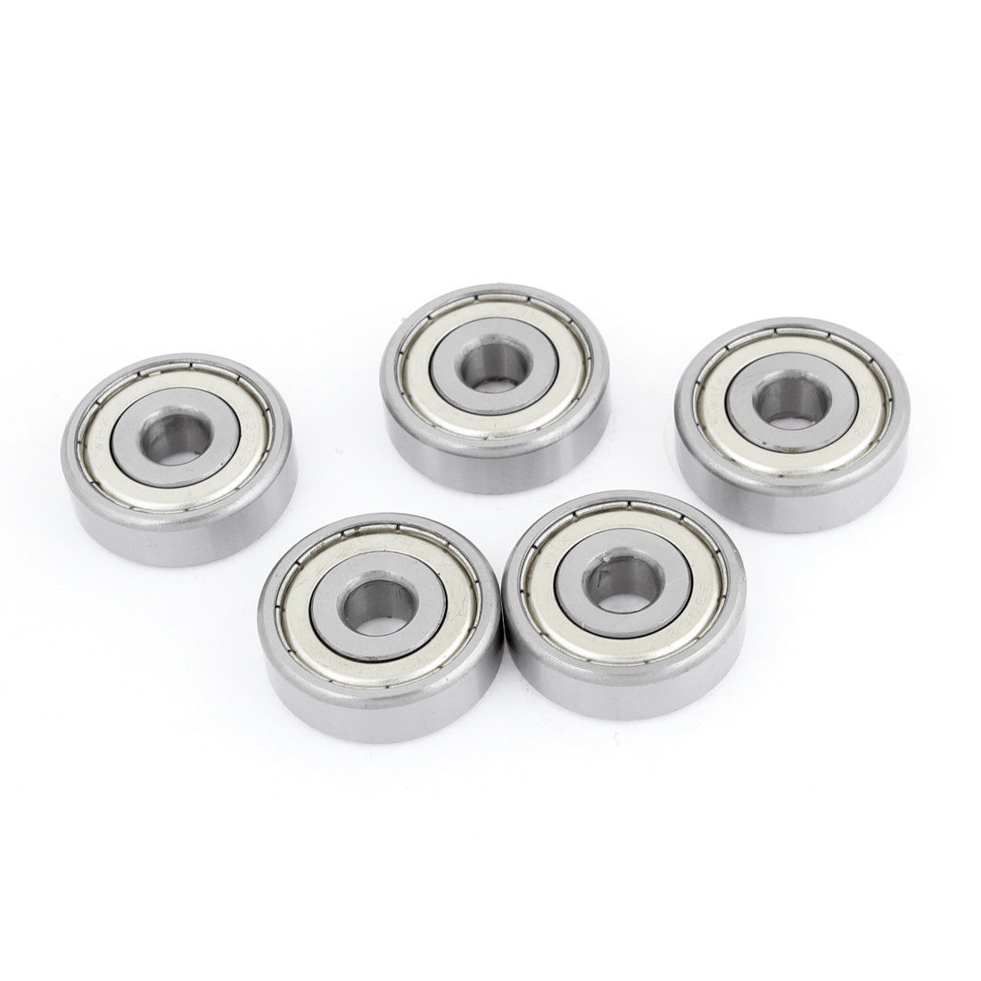 5 Pcs 10x35x10mm Double Shielded 6300Z Deep Groove Ball Bearing