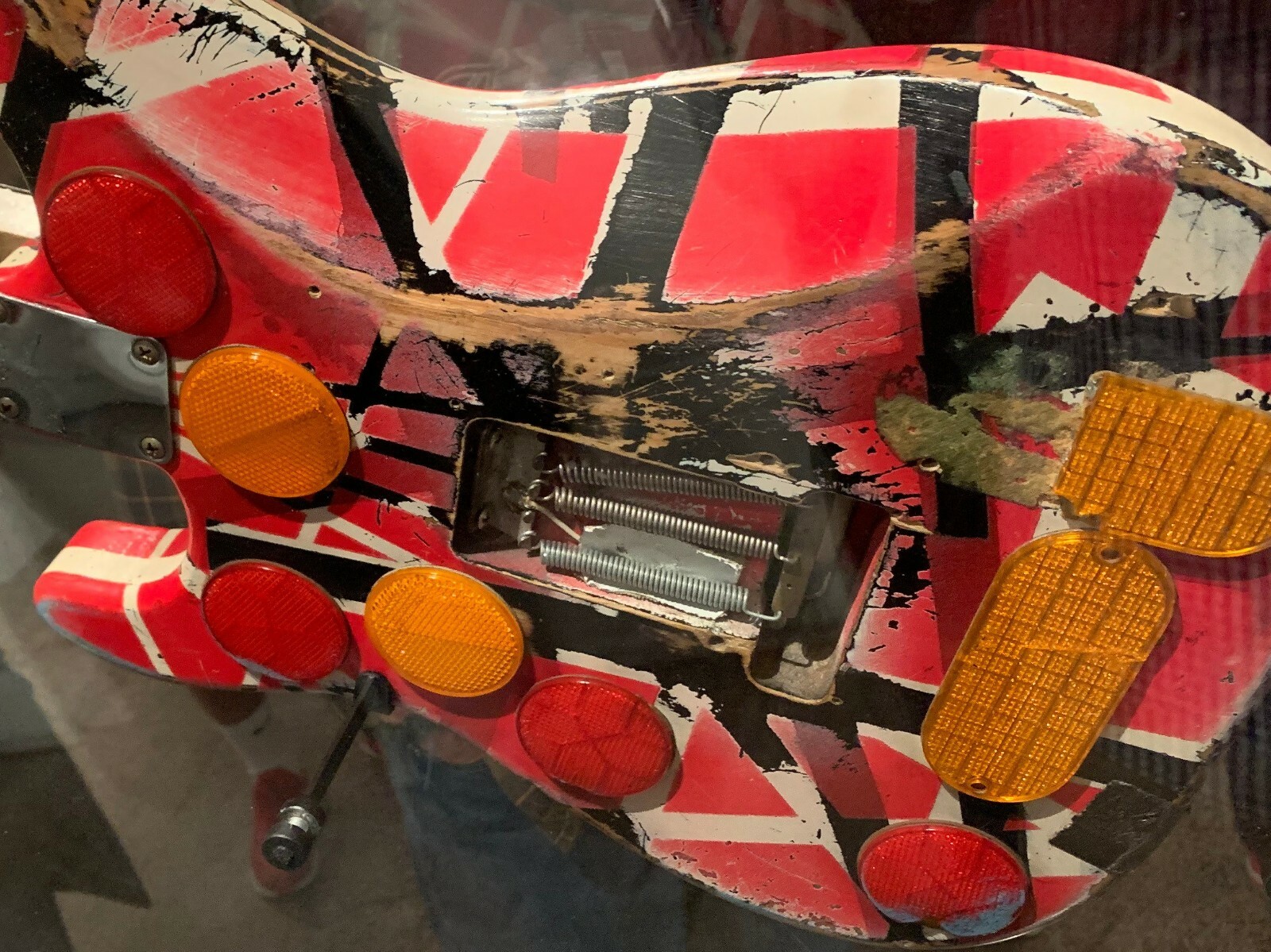 CORRECT Relic EVH Frankenstein/ Frankenstrat Tribute Reflector Set