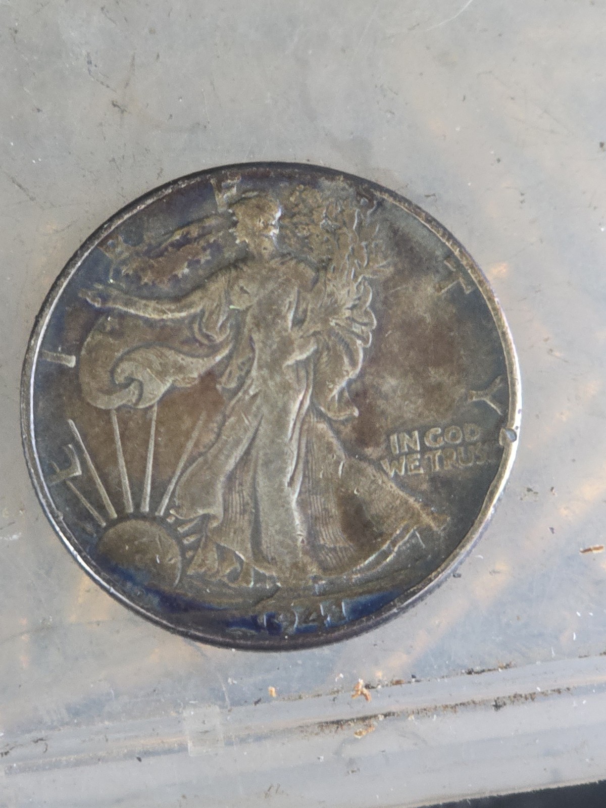 1941 Walker Half Dollar Toner