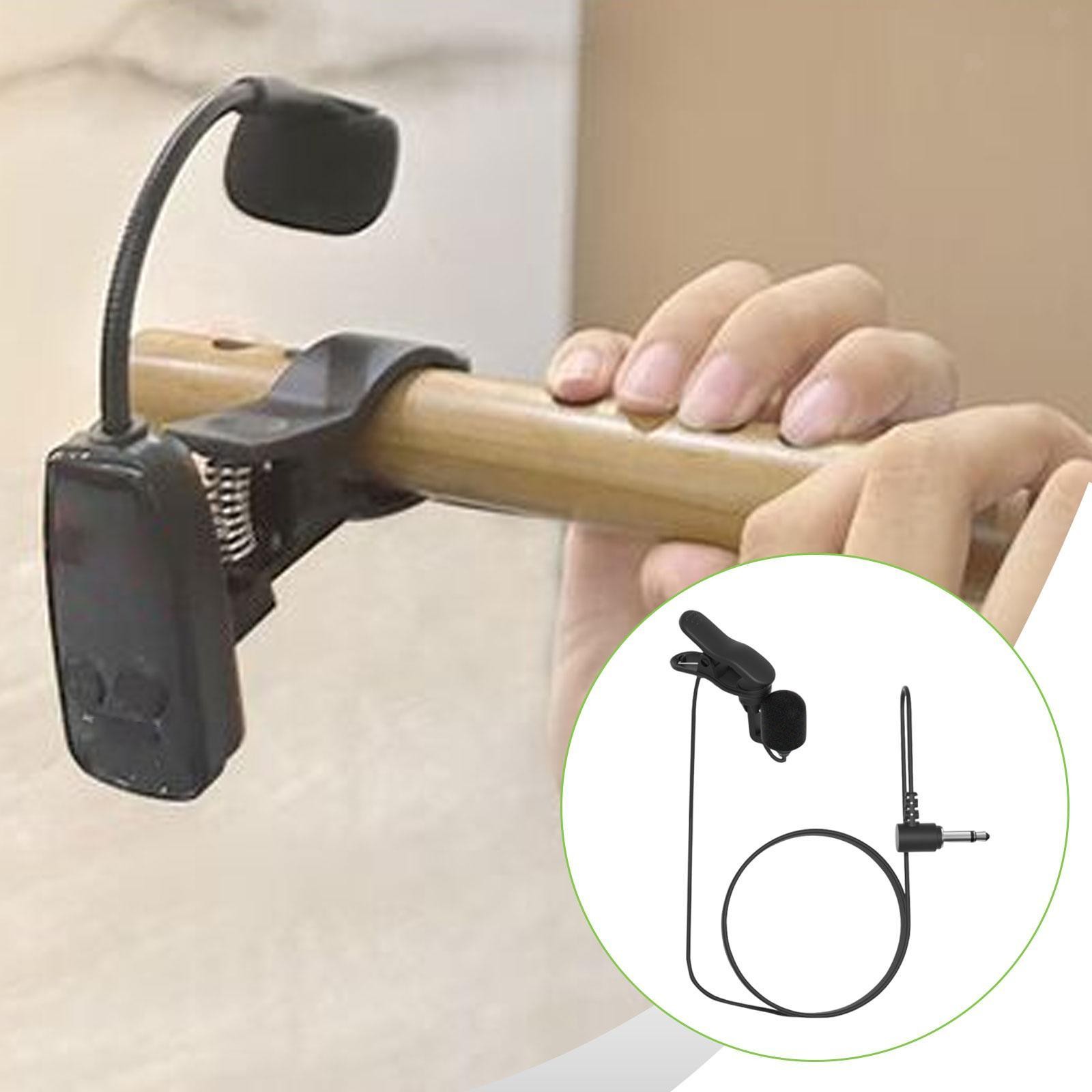 Universal Wired Instrument Wired Microphone Clip on Multipurpose Accessory for