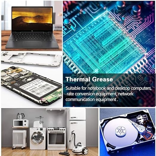 HY880 1 G, Thermal Paste Kit-5.15 W/m-k High Performance Thermal Comp