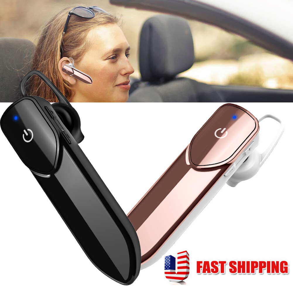 Bluetooth Headset Stereo Headphones with Microphone for Car Driving Trucker