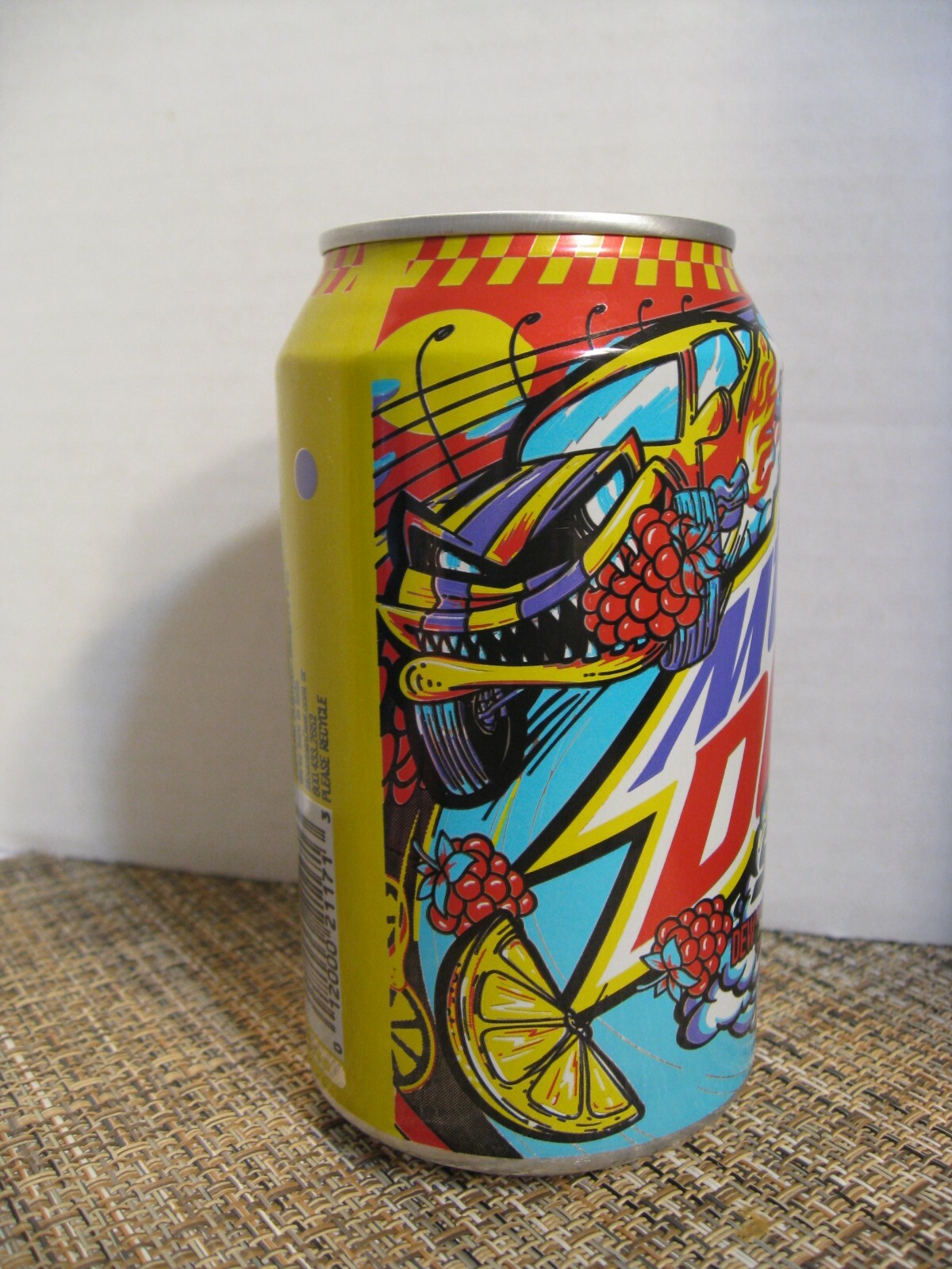 Mountain Dew Empty Can - Spark - Raspberry Lemonade - 2022