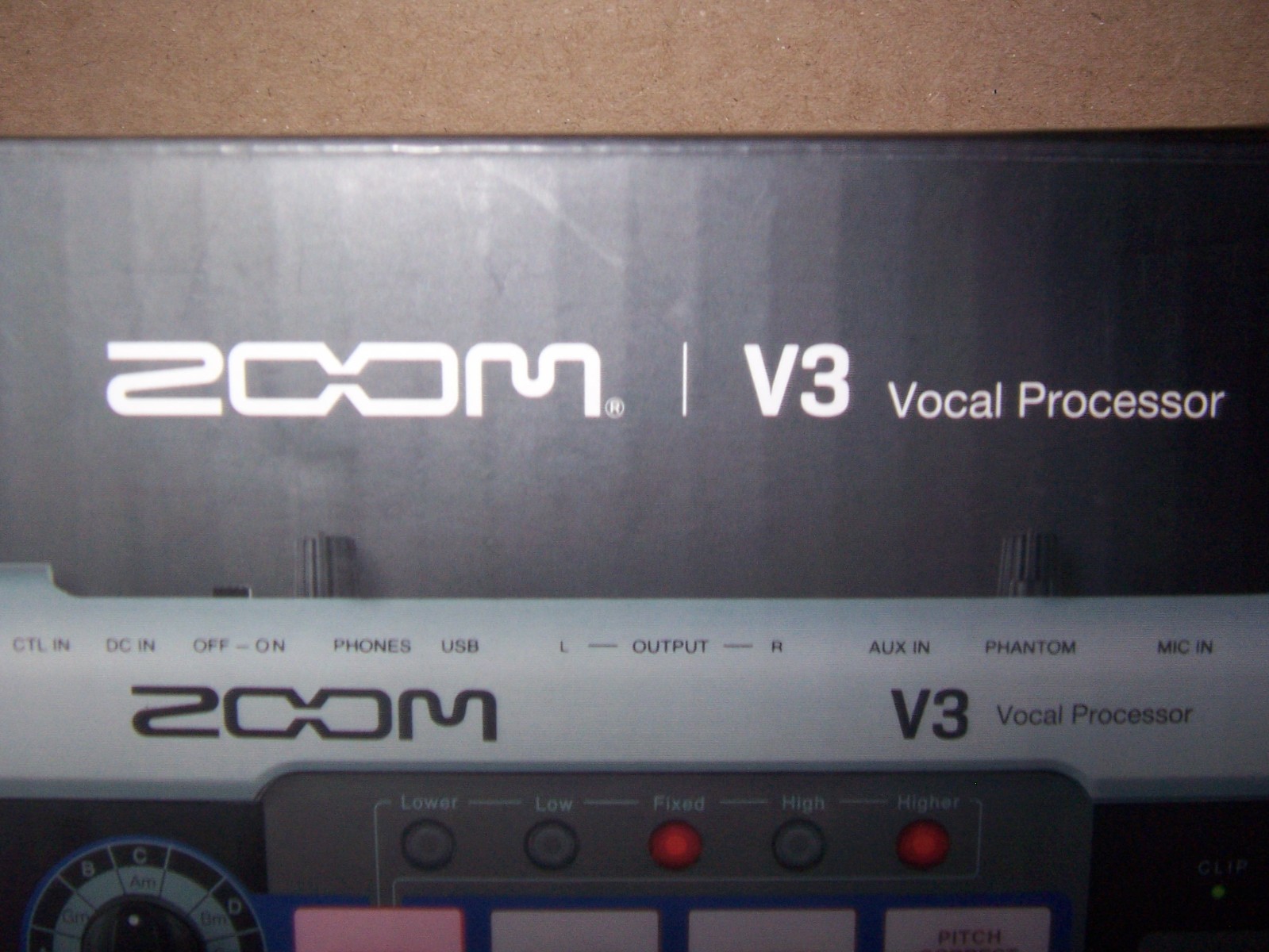 NEW Zoom V3 Vocal Processor USB Audio Interface 16 Voice Effect 3-Part Harmonies