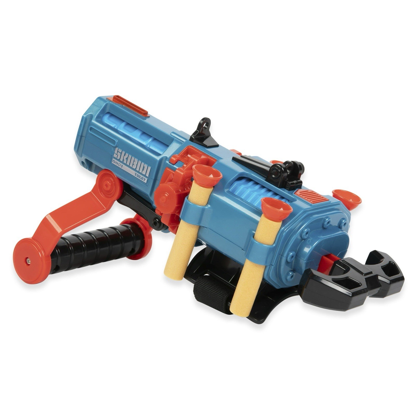 Skibidi Toilet Plunger Dart Blaster. Included 4 Plunger Darts. Skibidi Battle!