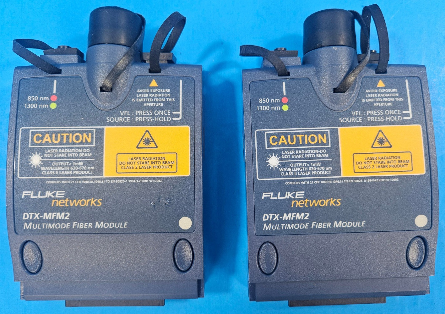 Fluke Networks DTX-MFM2 Multimode Multi Mode Fiber Optic Optical DTX 1200 1800