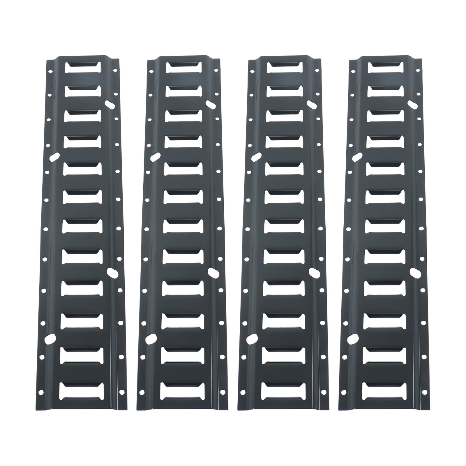 Labwork 4 Pack 2' Horizontal E Track Tie-down Rail Kit For Van Truck Trailer