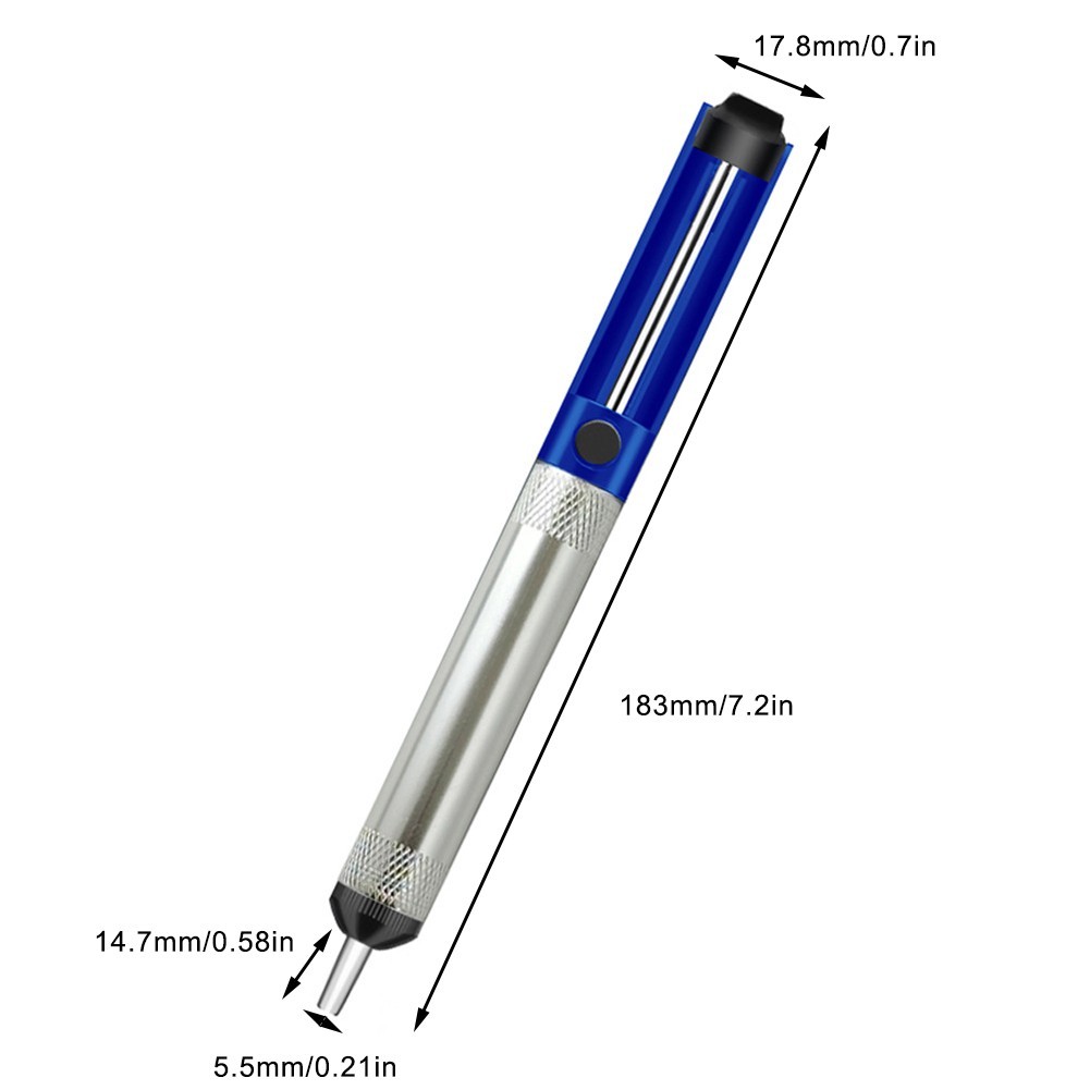 Desoldering Iron Pump 3 Pack Lightweight Anti Static Solder Removal Tool