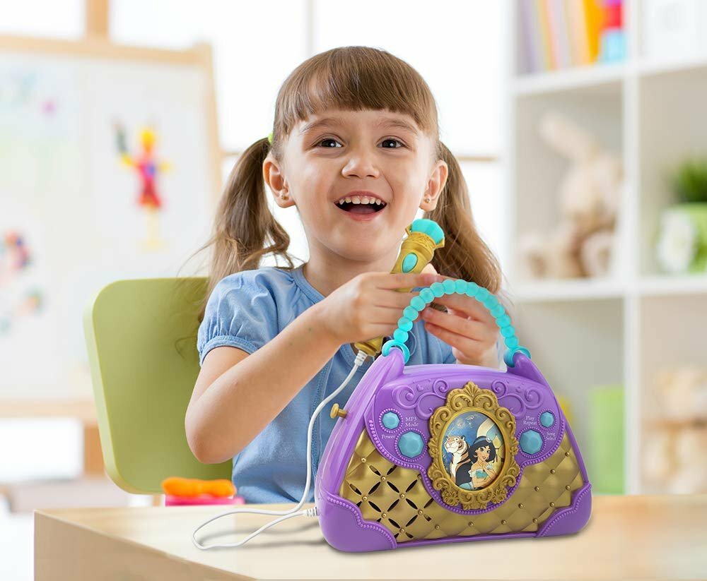 Disney Princess Sing-Along Boombox Aladdin Jasmin