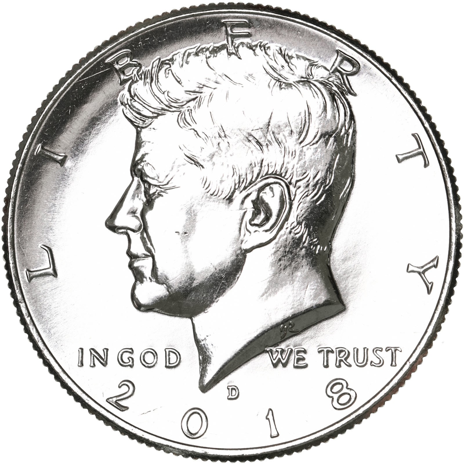 2018 D Kennedy Half Dollar CN-Clad Choice BU US Coin