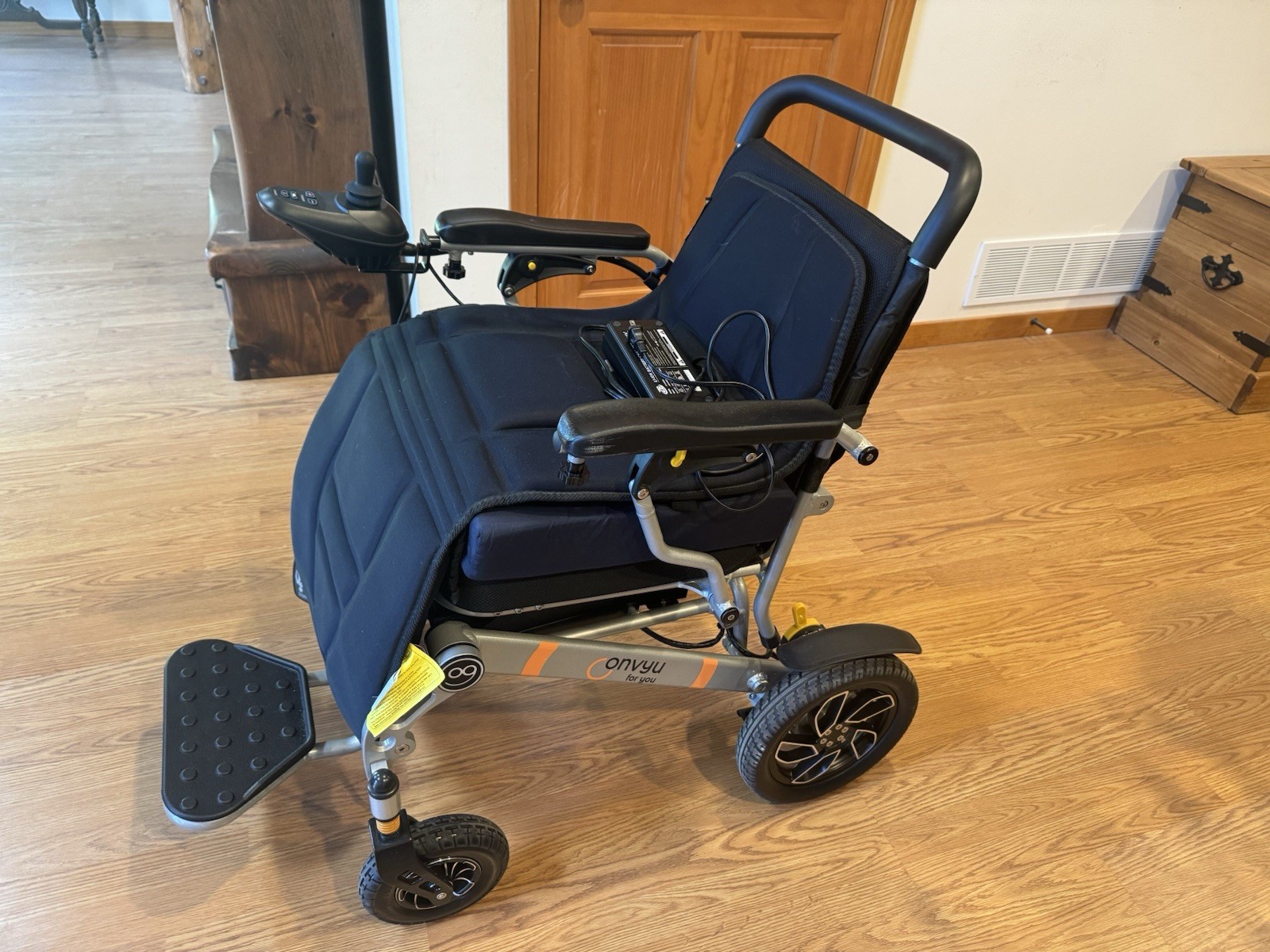 Electric Wheelchair 500W Motorized, Foldable, All-Terrain, Senior-Friendly