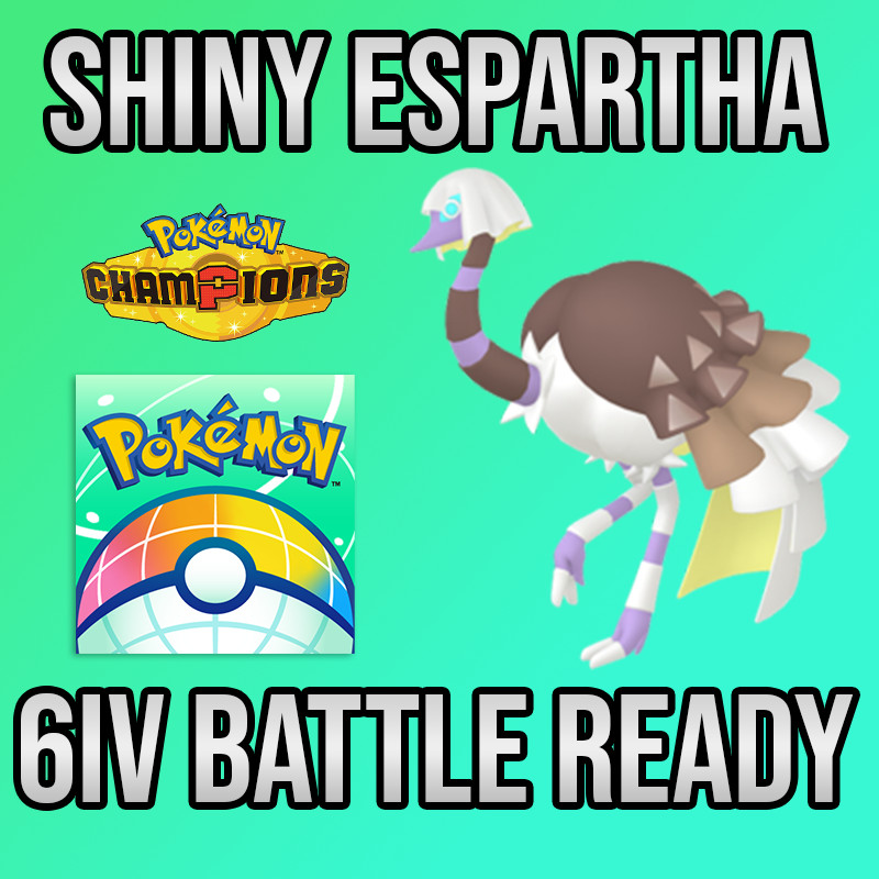✨6IV SHINY Espathra + EVS🚀 POKEMON HOME✨Champions✨Online delivery⚡
