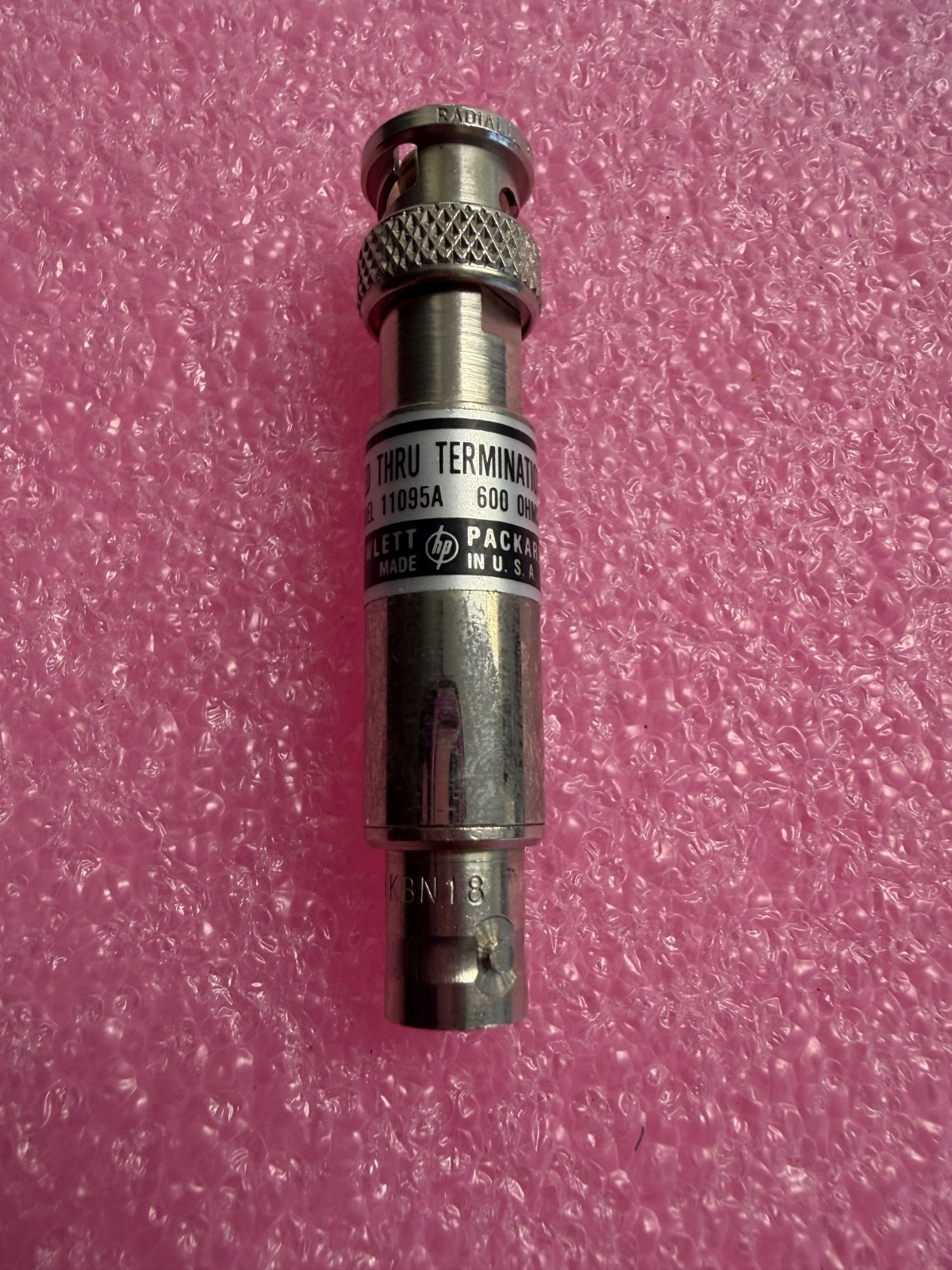 Agilent 11095A Feed Through Termination 600 OHMS BNC