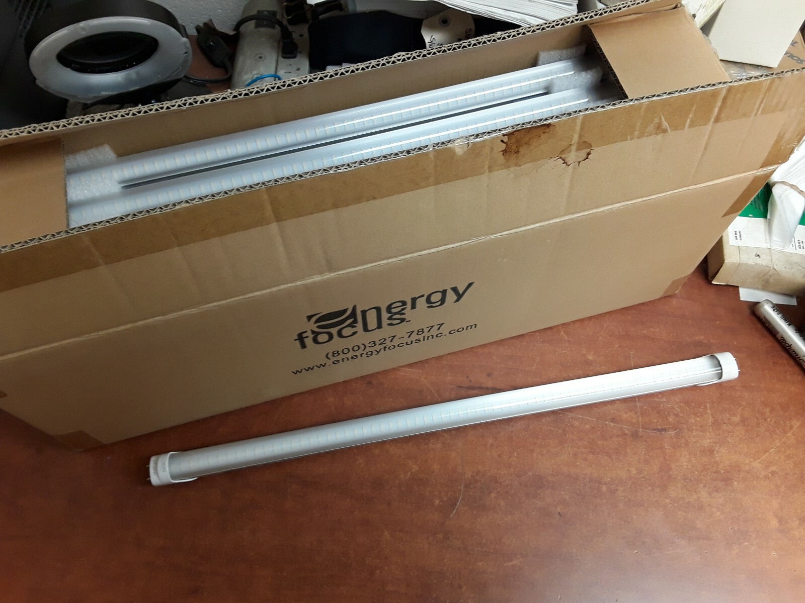 Energy Focus LEDFLT8-840-208-228C 8W 100-277VAC, Lot of 25 Bulbs