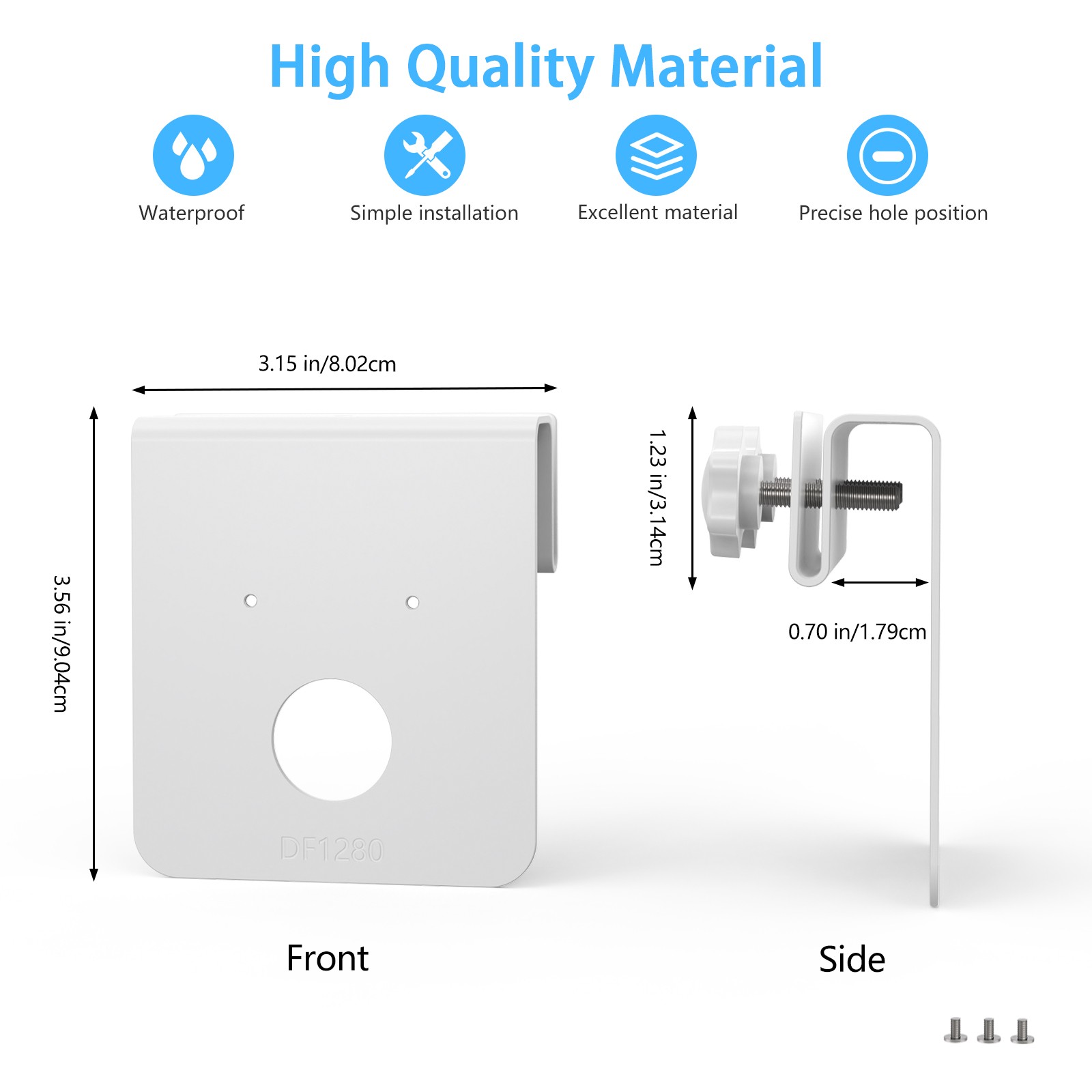 Gutter Mount for eufy 4K NVR S4 Max,eufyCam S4 Security Camera