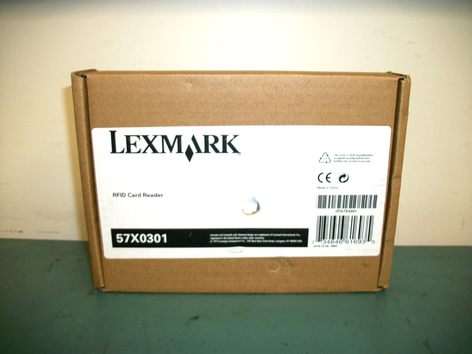 LOT OF 2 LEXMARK 57X0301 RFID Card Reader Contactless Authentication Device NEW