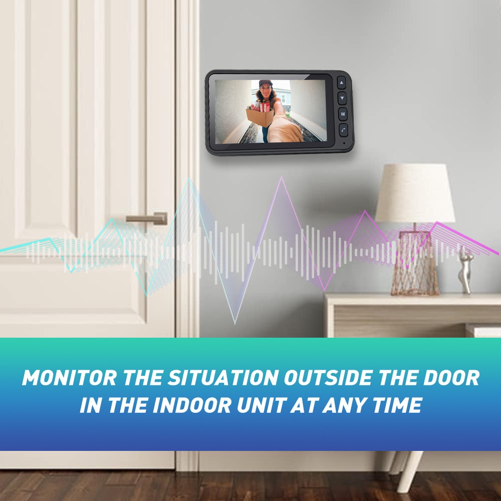Wireless Doorbell Camera Phone Door Ring Video Intercom Security Night Vision US