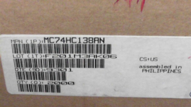 New (90pcs) MC74HC138AN MOTOROLA IC Logic