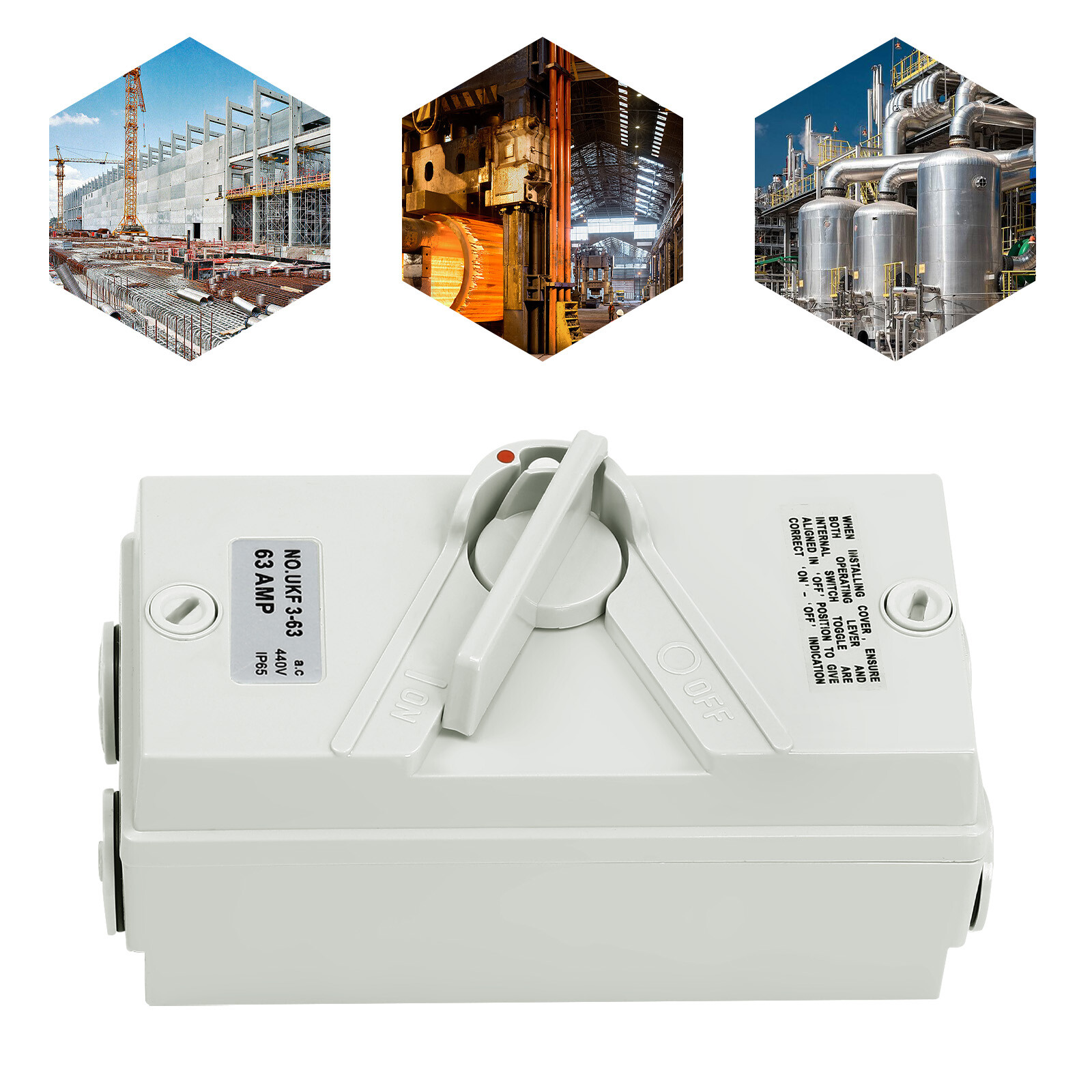 Isolation Switch, Safety Isolation Switch, 3 Pole Safety Isolation Switch