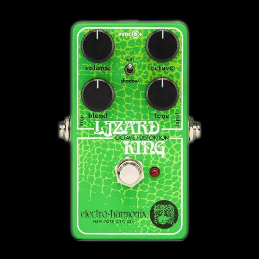 Electro-Harmonix Lizard King Bass Octave Fuzz Pedal