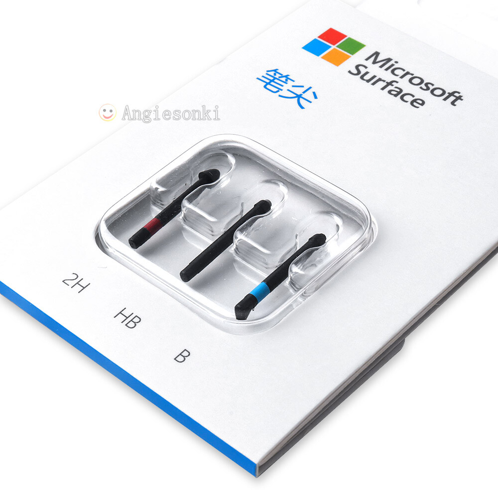 Replace 100% Genuine Microsoft Pen Tip Kit 2H HB B Surface Pro 4 5 Pen Stylus