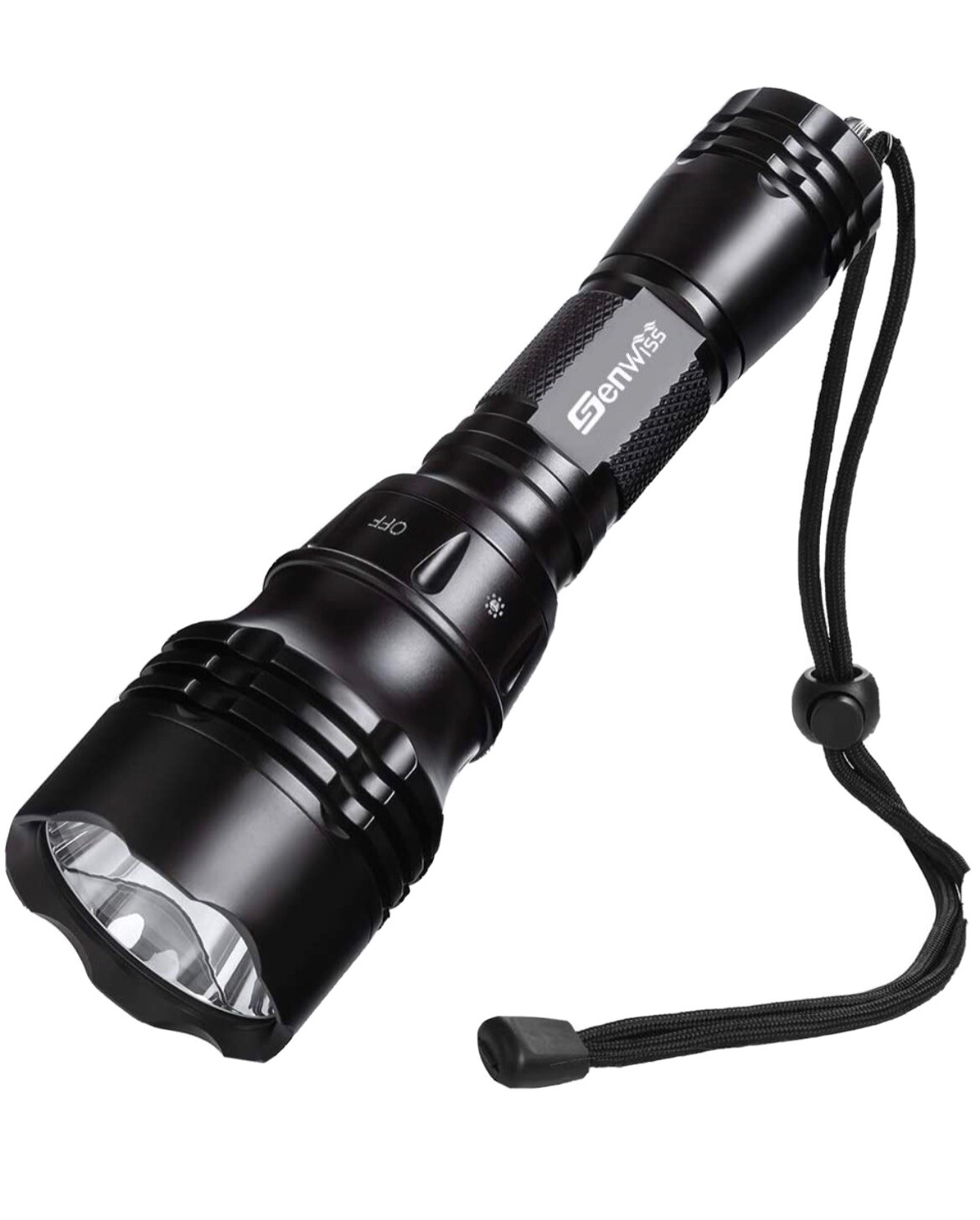 Genwiss Dive Light, Diving Flashlight Underwater Lights Scuba Diving...