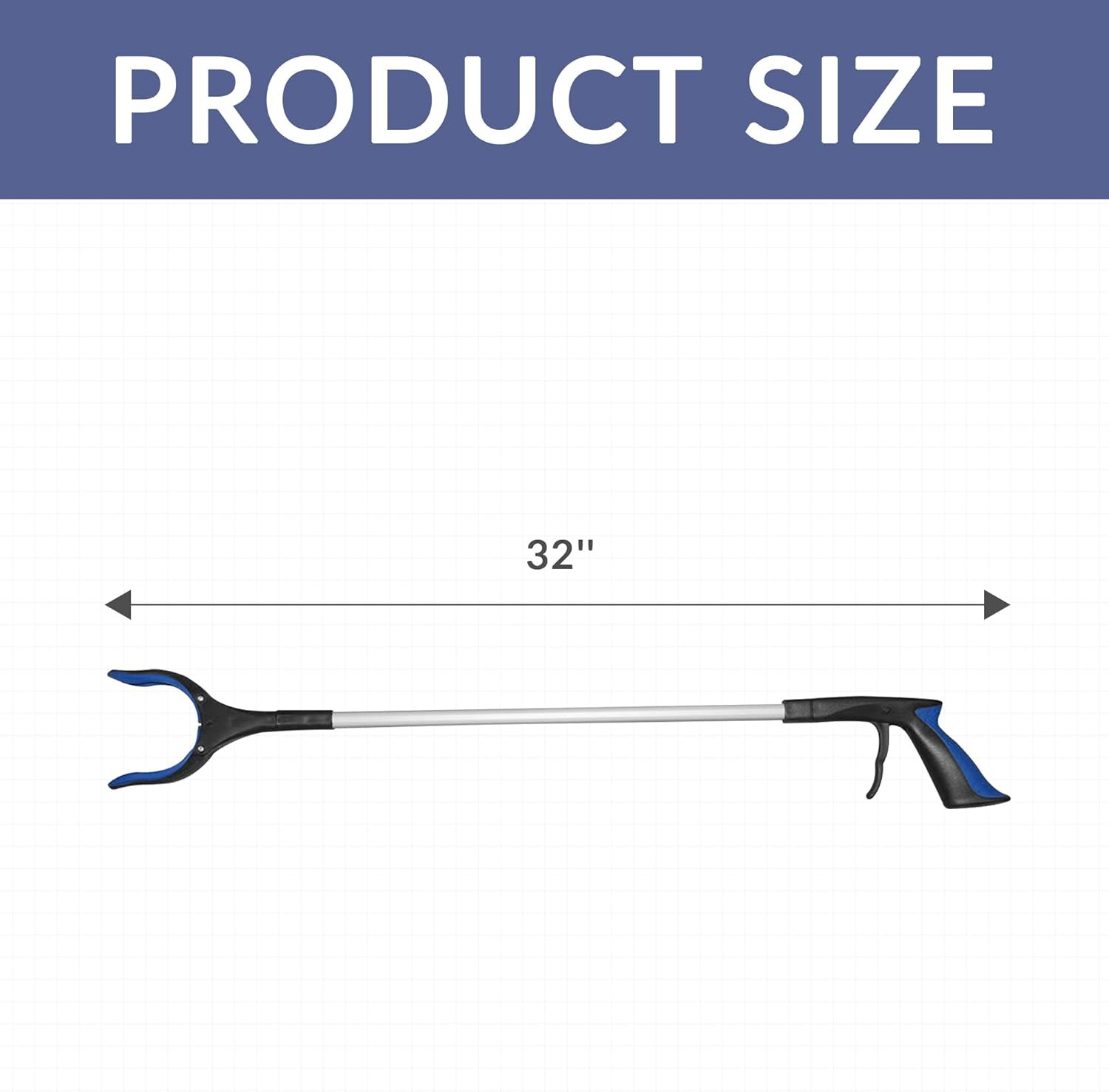 Elevon 32 Inch Pick up Grabber Reacher Reaching Tool