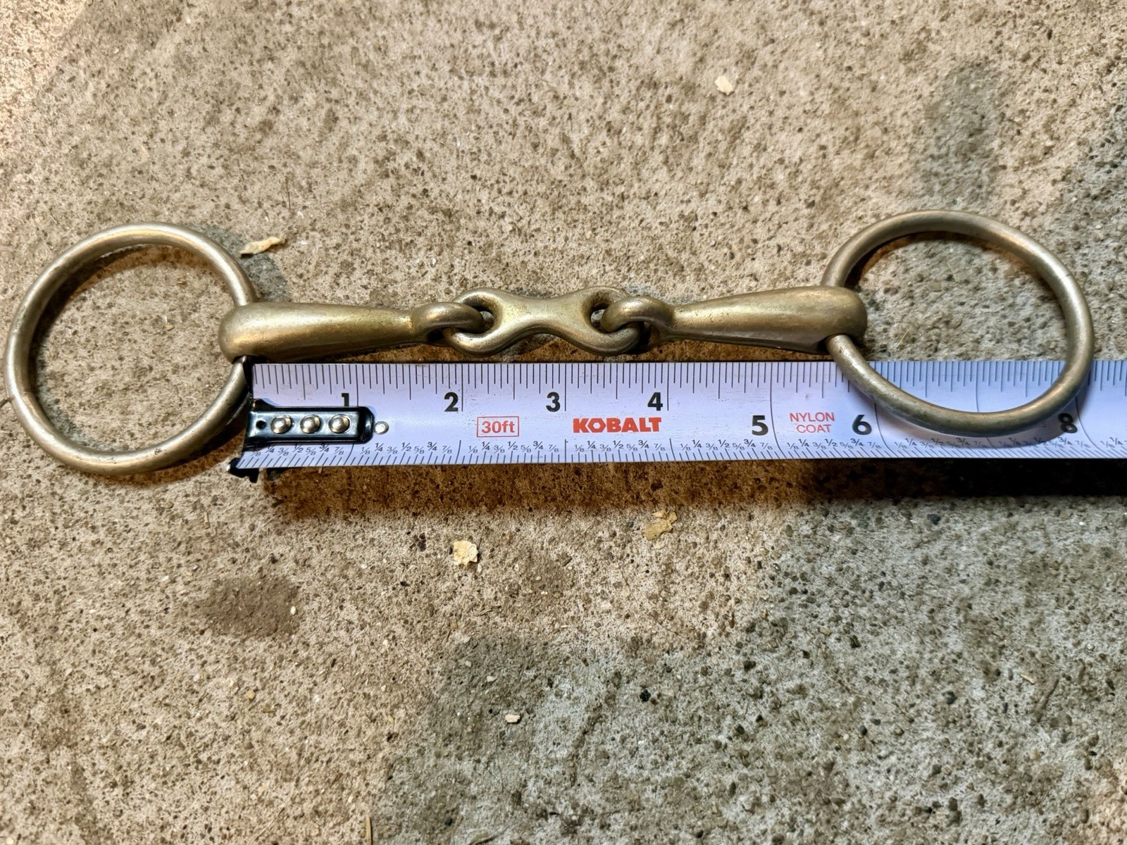 5.5” Herm Sprenger French Link Loose Ring Bradoon
