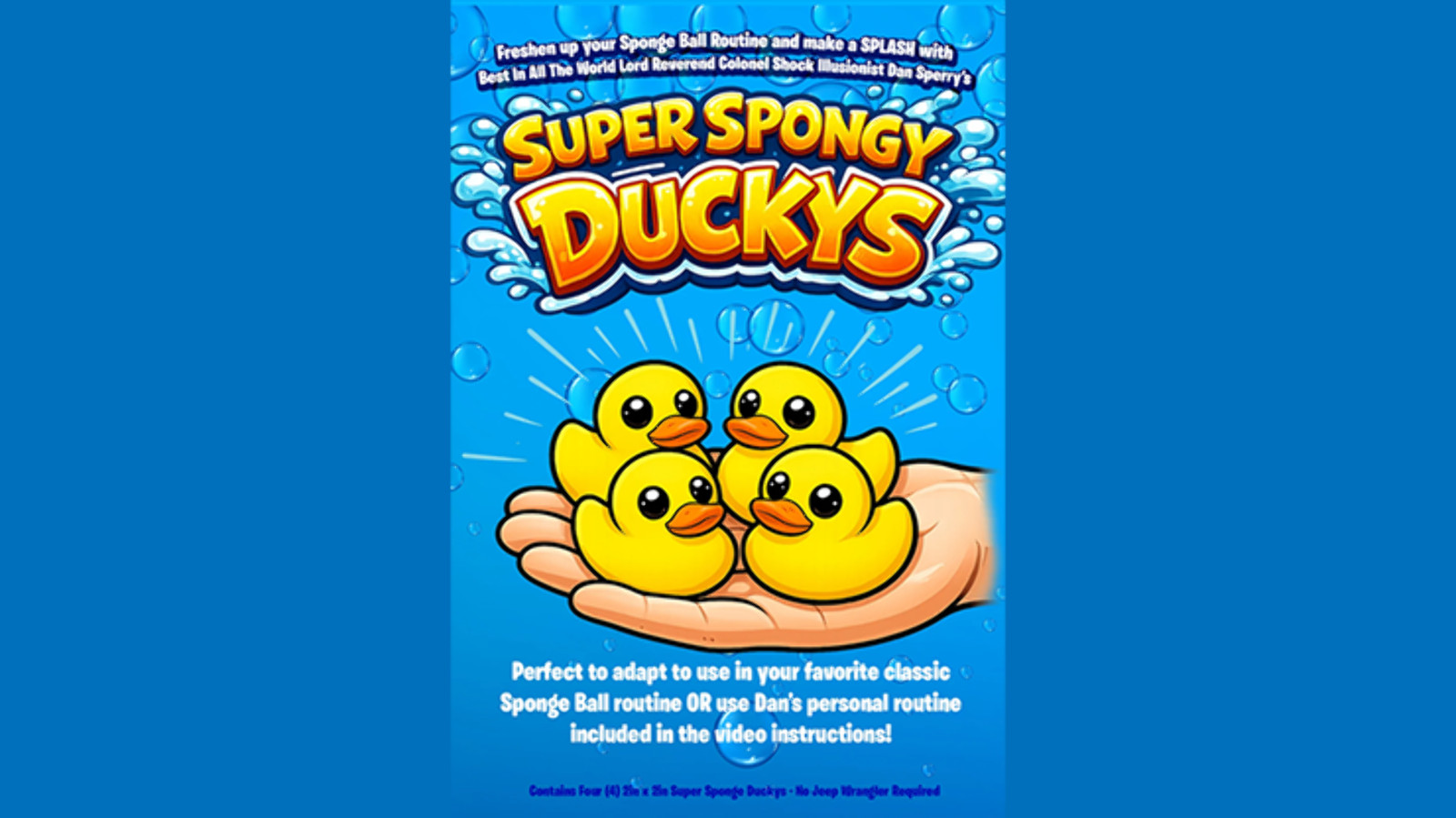 Super Spongy Duckies (4) by Dan Sperry