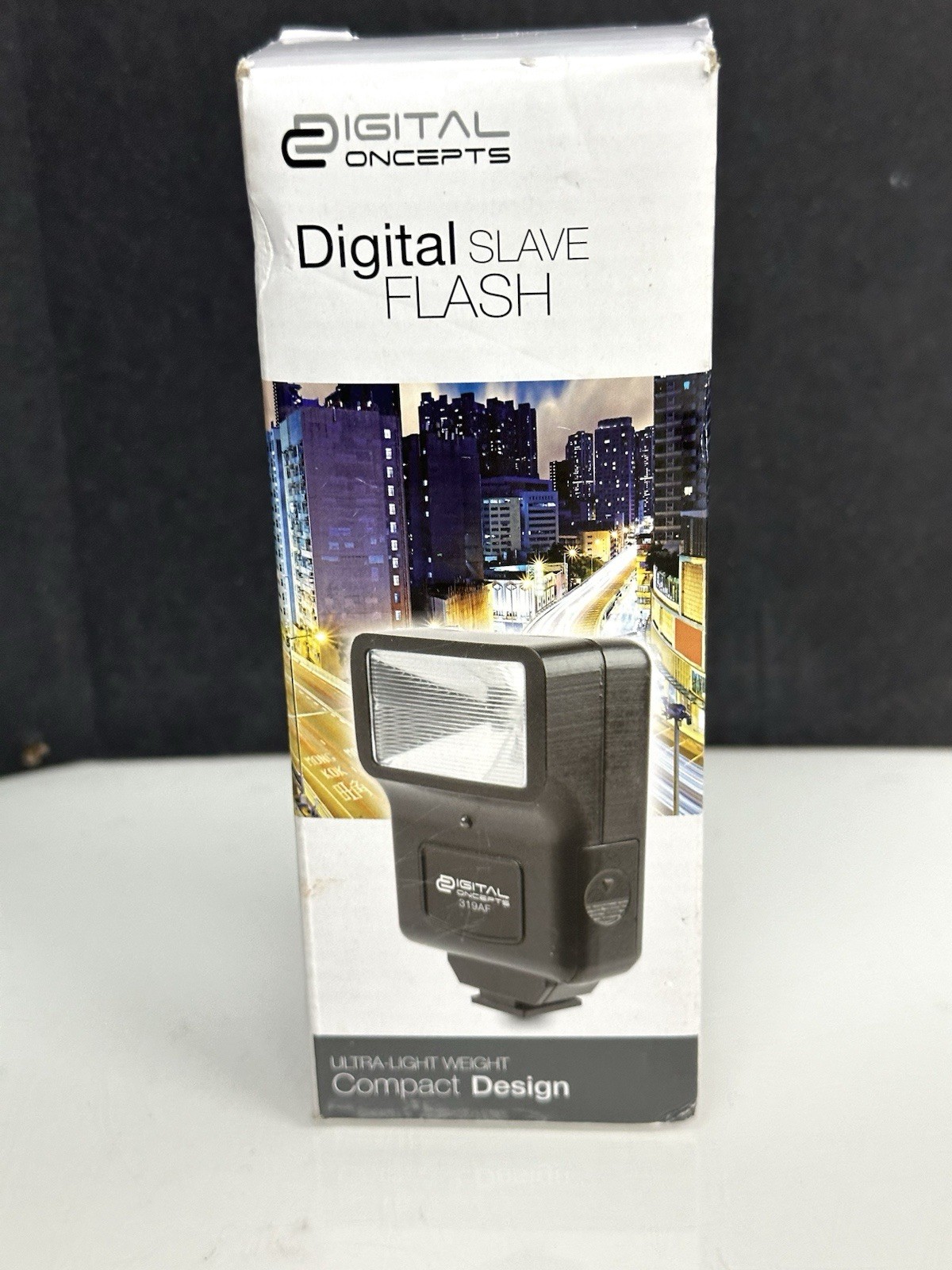 Digital Concepts Digital Slave Camera Flash 319AF New For Canon DSLR & Bracket