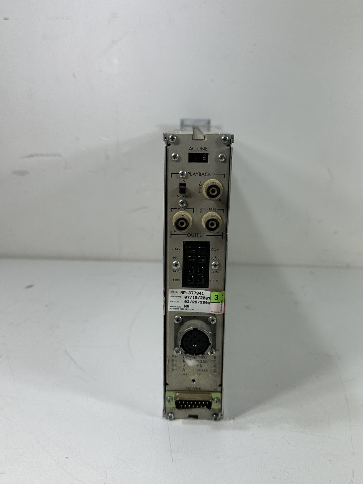 Vishay Measurements Group 2310 Signal Conditioning Amplifier Module #4 UNTESTED