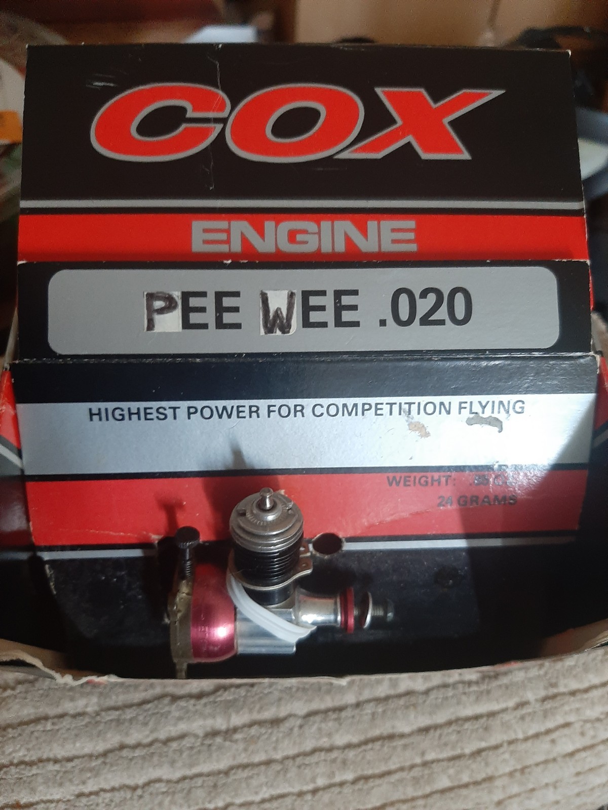 COX PEE WEE .020 R/C, VERY RARE