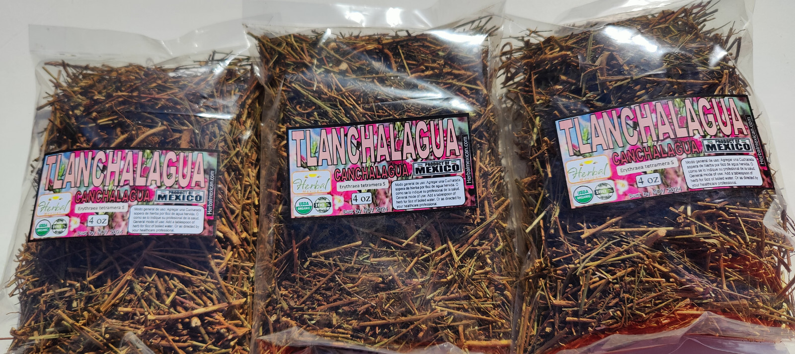 Tlanchalagua hierba/Te 4oz Natural Para adelgazar Quemar Grasa eliminar Toxinas