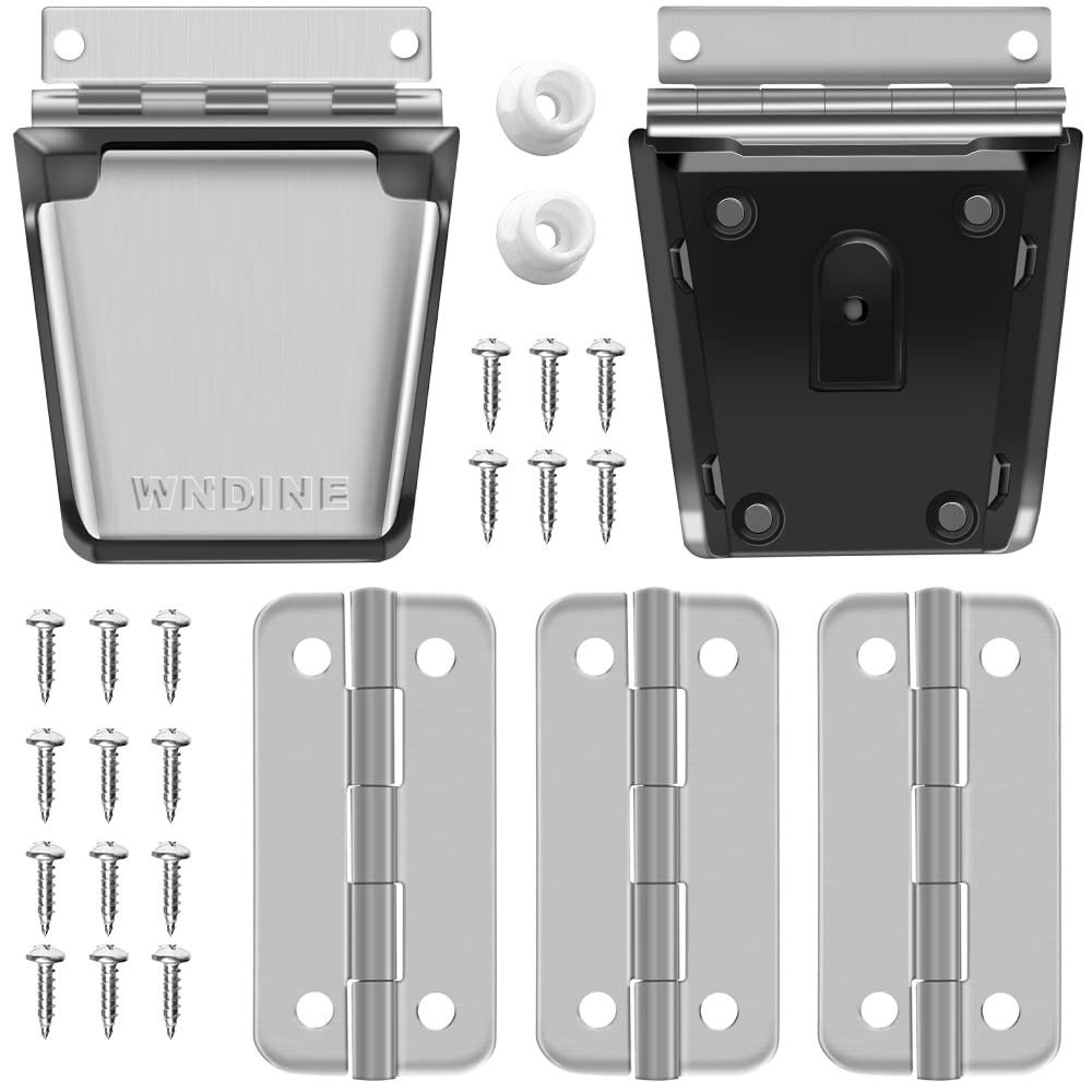 Cooler Stainless Steel Hinge & Latch Set For Igloo Cooler Replacement