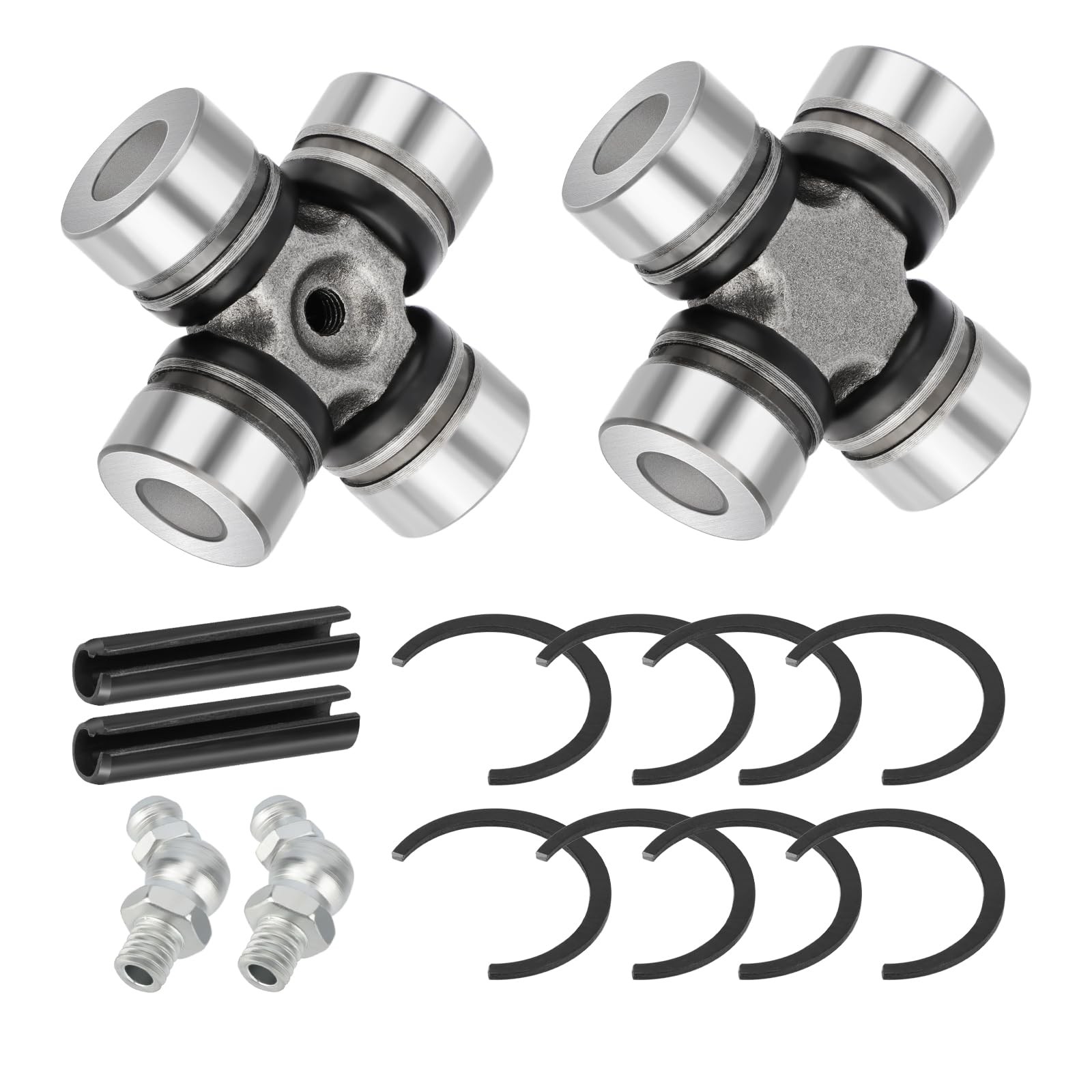 Front Prop Shaft U-Joint 2SET for Polaris RZR Ranger Sportsman General 1000...
