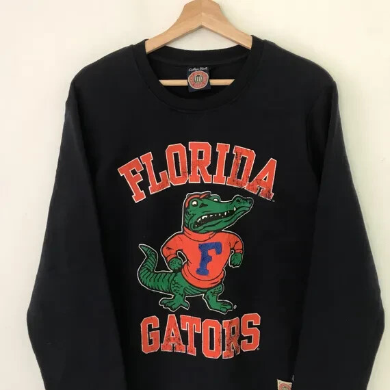 Vintage Florida Gators Football Ncaa Black Sweatshirt AN40588