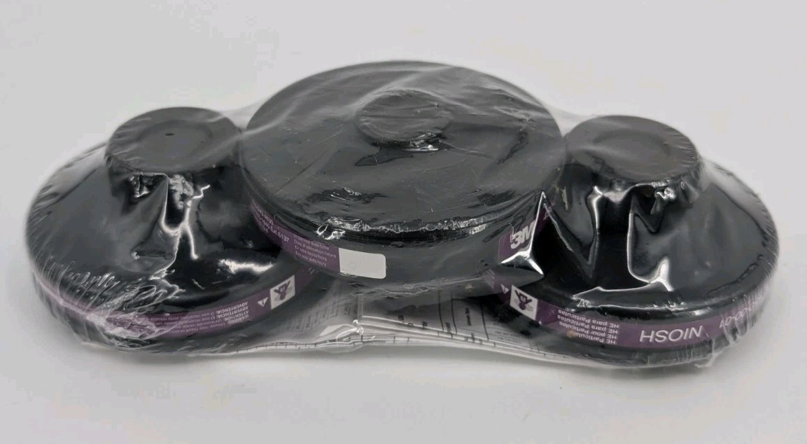 3M High Efficiency Particulate Filter 450-00-01  Cartridge Pack Of 3