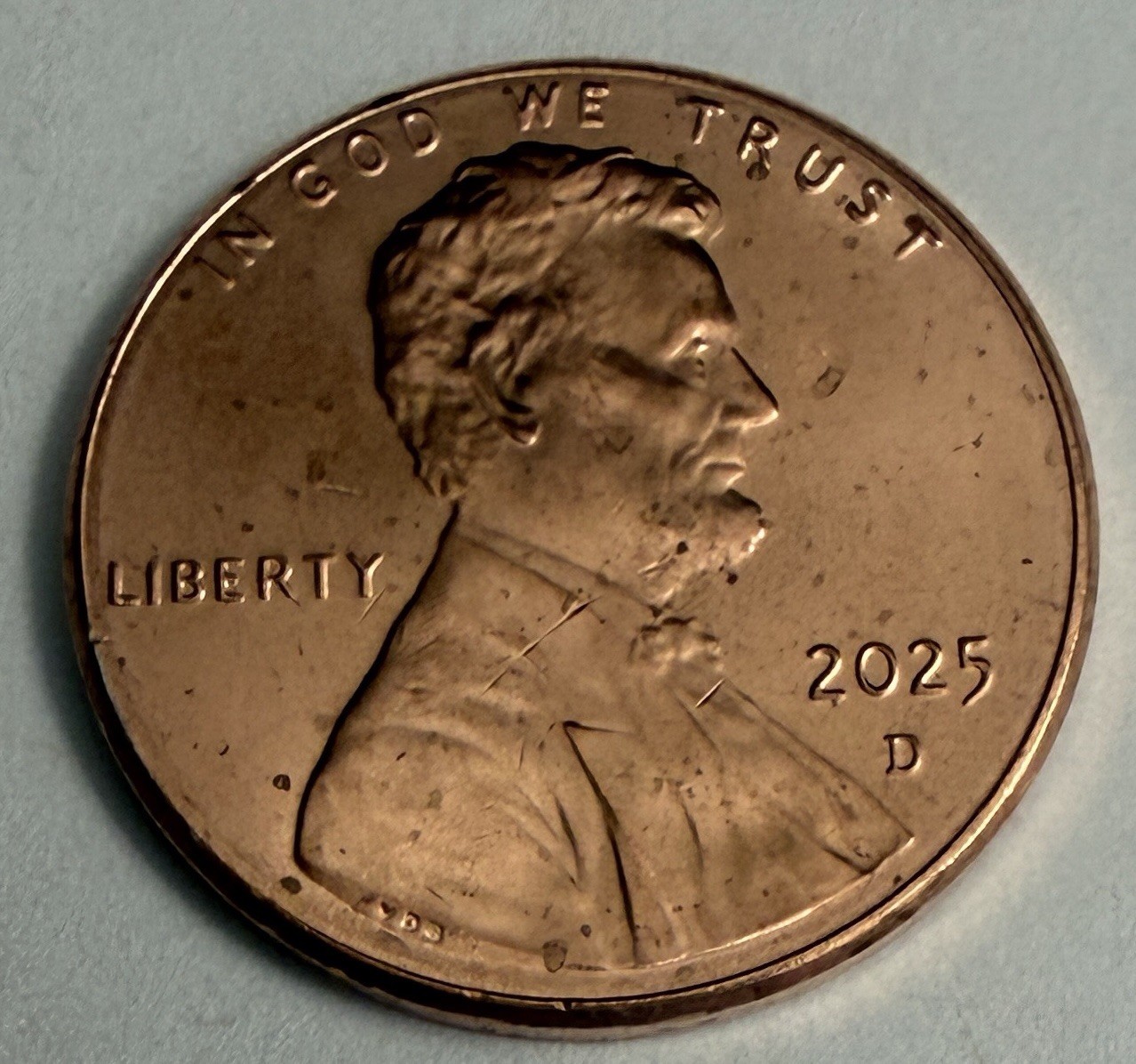 2025 D Uncirculated Lincoln Shield Penny Errors (#567)