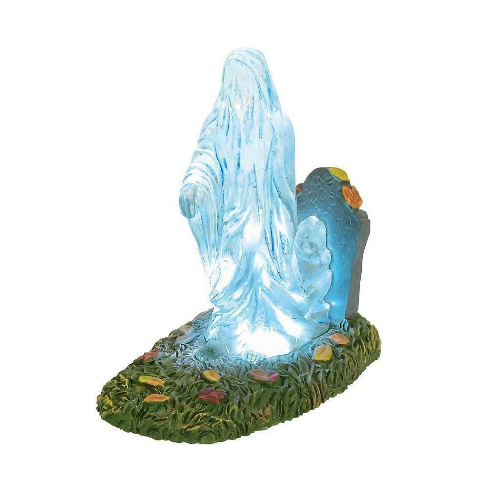 Dept 56 LIT GRAVEYARD GHOST Halloween Village Accessory 4056707 DEALER STOCK