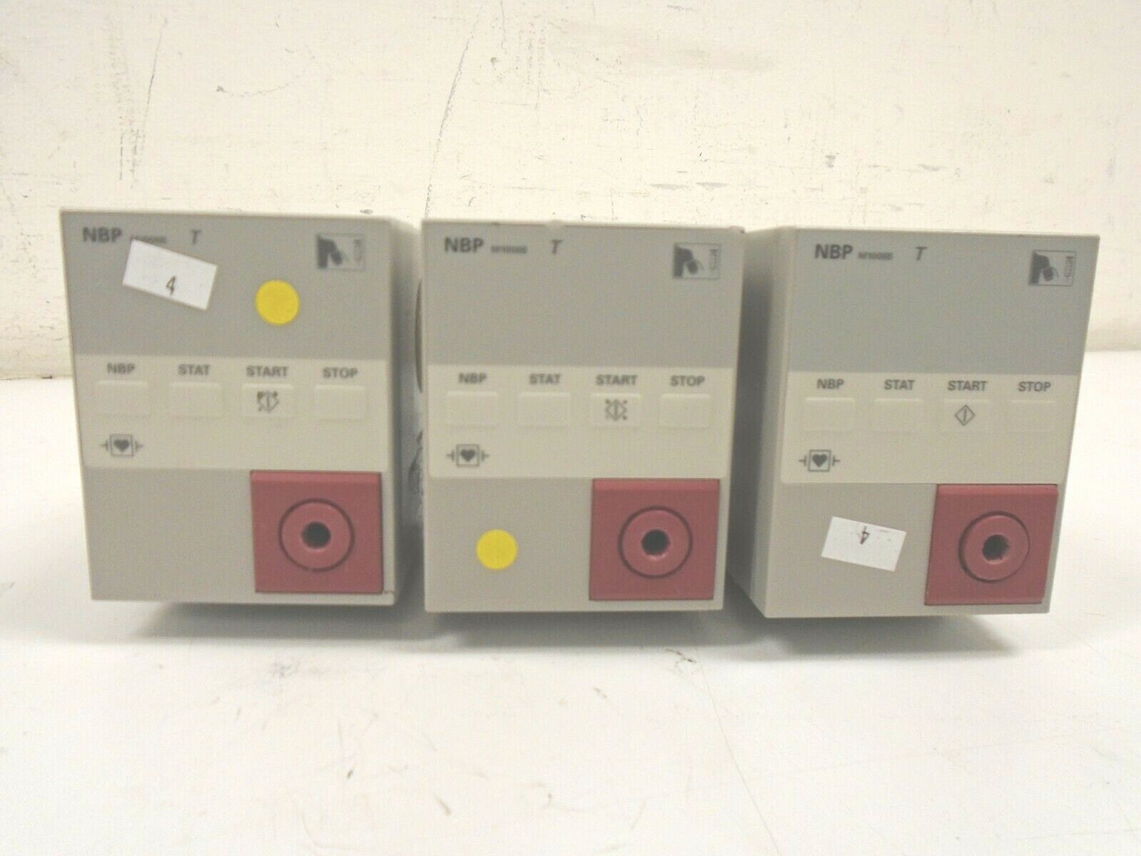 LOT OF 3 HP Philips Agilent M1008B NBP Patient Monitor Module **PARTS ONLY**
