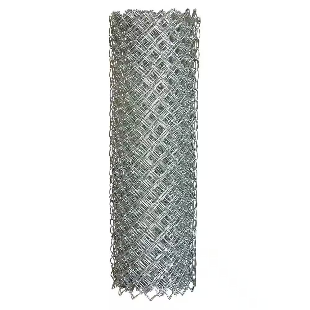 48 In. X 50 Ft. 11.5-Gauge Galvanized Steel Chain Link Fence Fabric