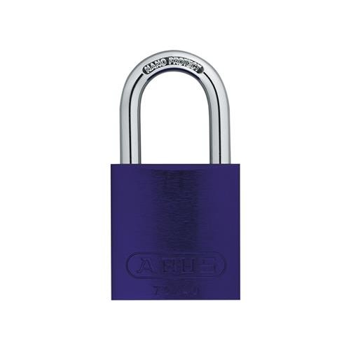 ABUS Mechanical 72/40mm Aluminium Padlock Violet Keyed Alike TT04072 ABUKA45242