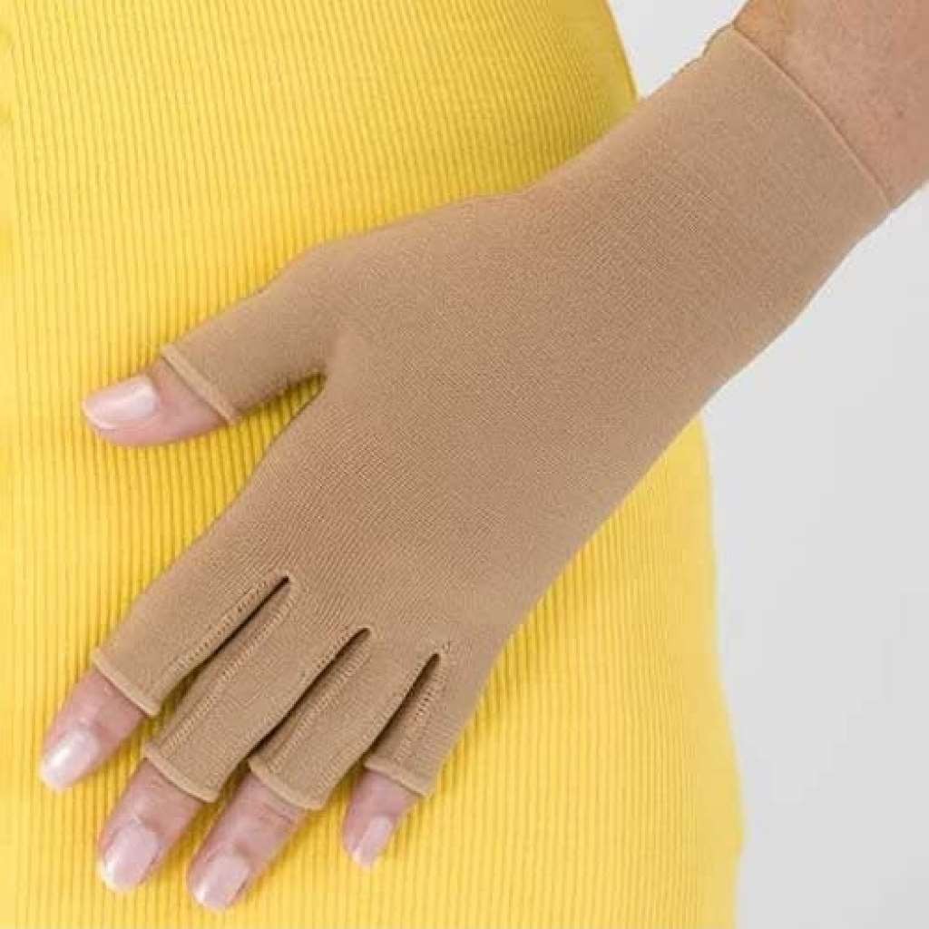 Mediven Glove with Fingers, 30-40mmHg, VII, Beige, MDV72307