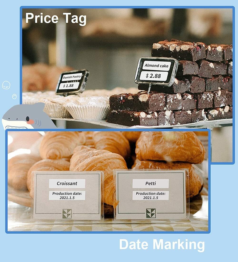 Upgrade D30 Pocket Bluetooth Label Maker Machine Direct Thermal Sticker Printer