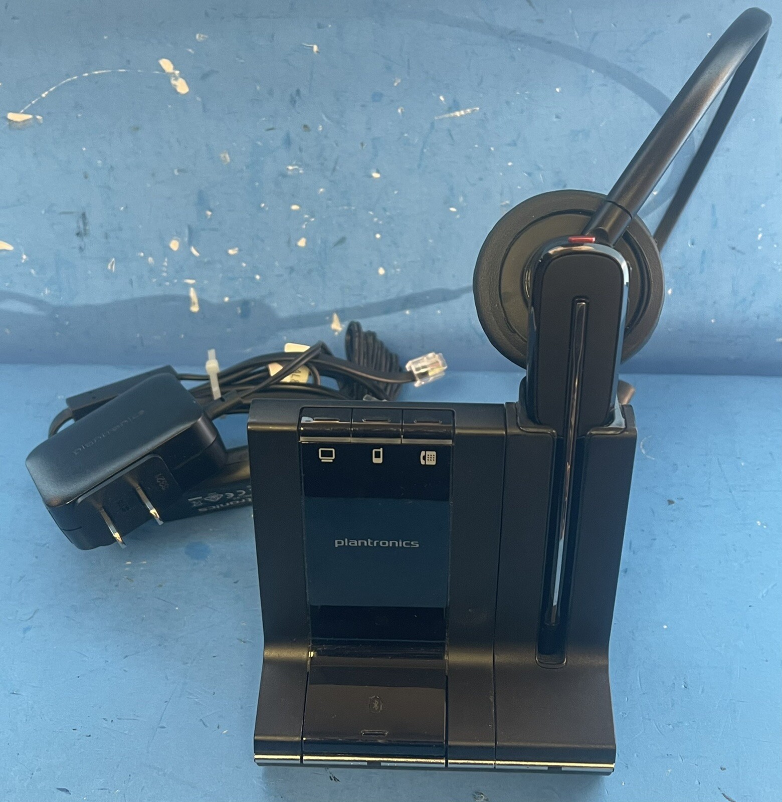 PLANTRONICS  WO2 DECT 6.0 USB/APC-42/ SAVI W740 Convertible Wireless HEADSET