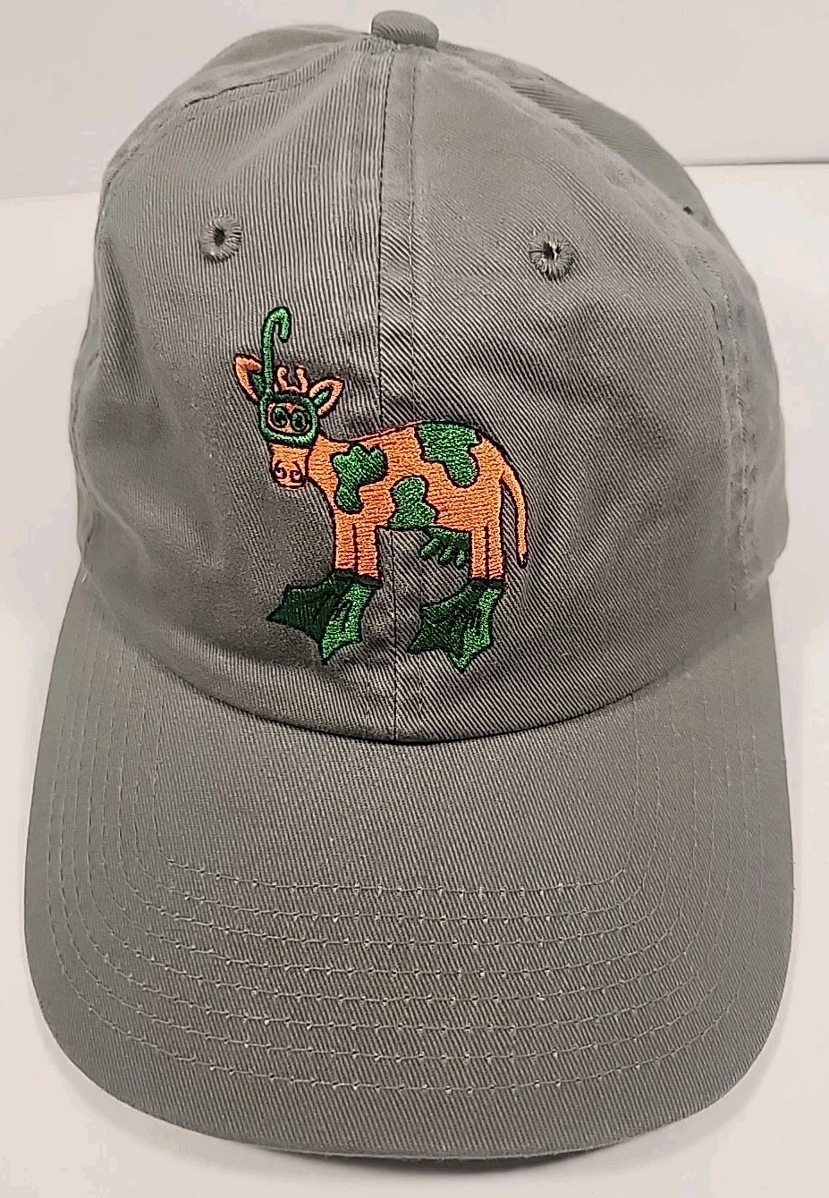 HTF The SeaCow Eatery Hat Cap Edisto Beach South Carolina Adjustable  Logo NWOT