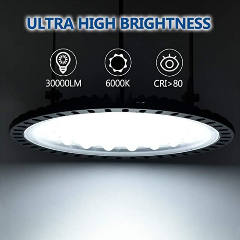 4X300W UFO LED High Bay Light Shop Lights Warehouse Commercial Lighting Lamp