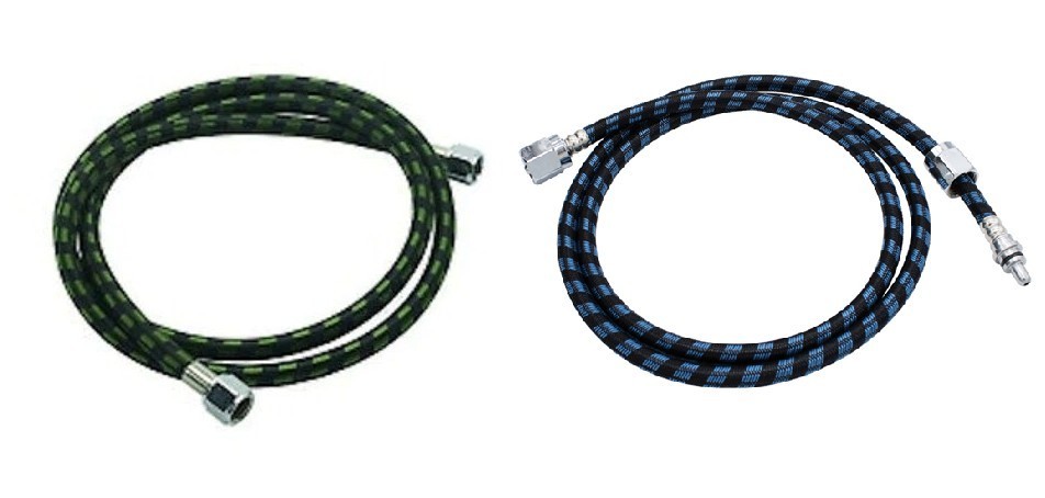 5' DCI Dental  Oxide Hose DISS Female Portable Part #'s 2524 and 2530